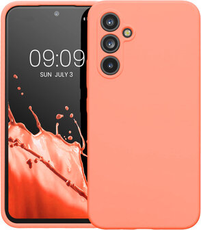 Samsung A55 Licht - Liquid Back Cover - Roze
