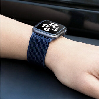 Hoco Fashion WA 04 Watch Bandje - Geschikt voor Watch - 38MM / 40MM / 41MM - Blauw