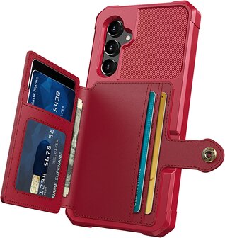 Samsung A14 Rood - RFID Back Cover