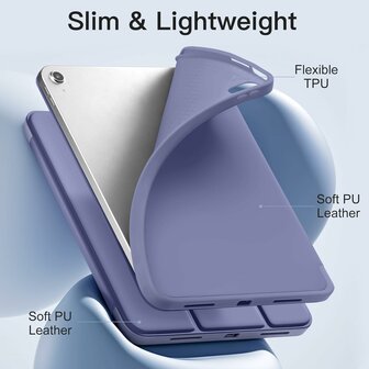 iPad 2025 &amp;amp; 2022 (11/10 Gen) - Lavender - Smart Cover