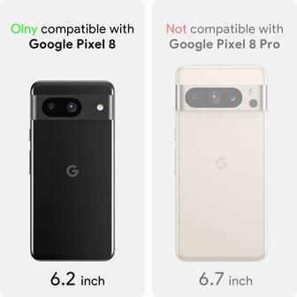 Pixel 8 - Anti Shock - Transparant