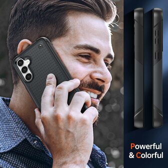 Samsung S23 FE Zwart - Armor Back Cover