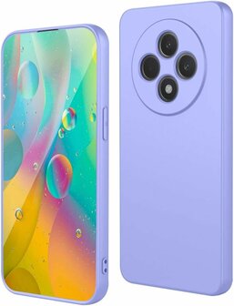 Reno 12 F - Siliconen Back Cover - Paars