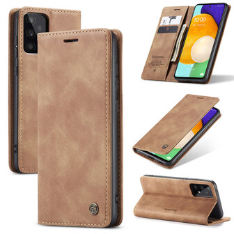 Samsung A71 Sienna Brown - Book Case