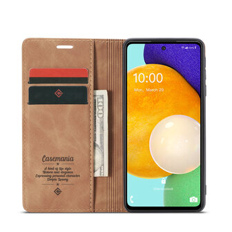 Samsung A71 Sienna Brown - Book Case
