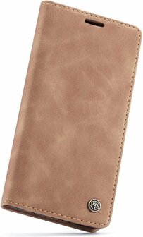 Oppo A73 4G Sienna Brown - Book Case