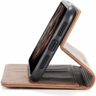 Oppo A73 4G Sienna Brown - Book Case