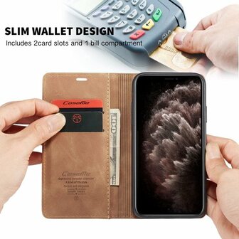 Oppo A73 4G Sienna Brown - Book Case