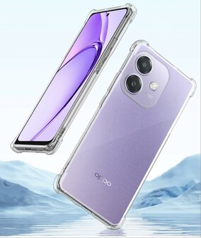 Oppo A40 / A40m / A60 5G - Anti-Shock - Transparant