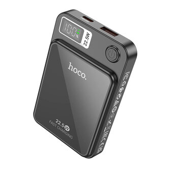 Hoco DB40 Draadloze Powerbank - 5000 mAh Snel Lader - Geschikt voor MagSafe - Zwart