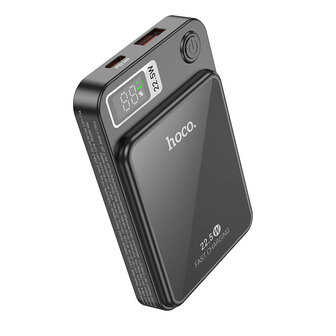 Hoco DB40 Draadloze Powerbank - 5000 mAh Snel Lader - Geschikt voor MagSafe - Zwart