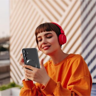 Samsung S25 - MagSafe Matte TPU - Zwart