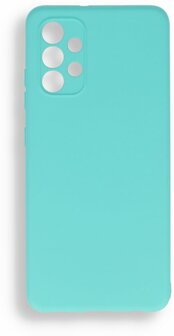 Samsung A32 5G - Siliconen Back Cover - Turquoise