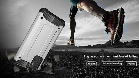 Samsung A32 5G Zwart - Anti Shock Armor