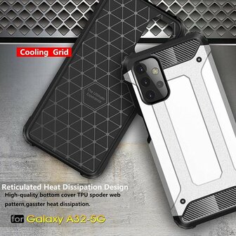 Samsung A32 5G Zwart - Anti Shock Armor