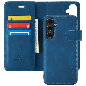 Samsung A16 - 2 in 1 Book Case - Navy Blue