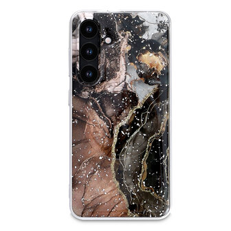 Samsung S25 - Zwart - Marmer MagSafe Back Cover