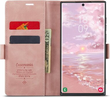 Samsung S22 Ultra Pale Pink - Book Case