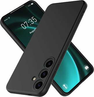 Samsung S25 Plus - TPU Back Cover &amp;amp; 2x Glas - Zwart