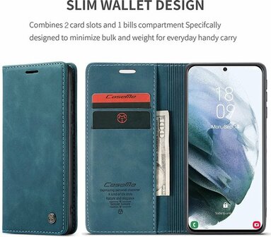 Samsung S21 Plus Emerald Green - Book Case