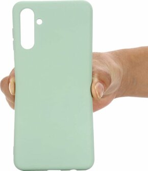 Samsung M23 - Siliconen Back Cover - Turquoise
