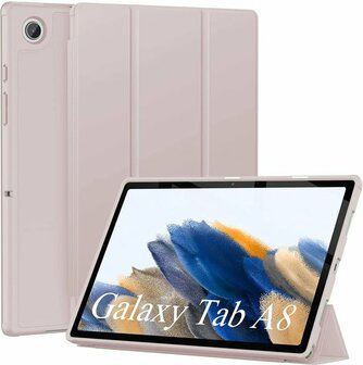 Samsung Tab A8  Roze - Smart Cover