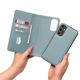 Samsung A55 5G - Blauw - 2 in 1 Book Case