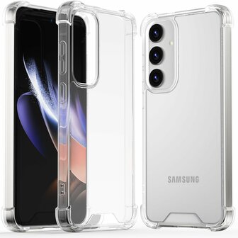Samsung Galaxy S25 - Transparant - Anti Shock Back Cover