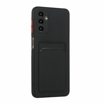Samsung A54 - Back Cover met Kaarthouder - Zwart