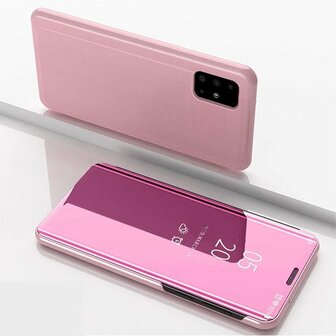 Samsung S20 Plus - Clear View Case - Ros&eacute;goud