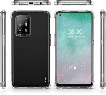 Oppo A94 5G - Anti Shock - Transparant
