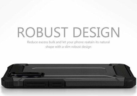 Samsung S20 FE Zwart - Armor Back Cover