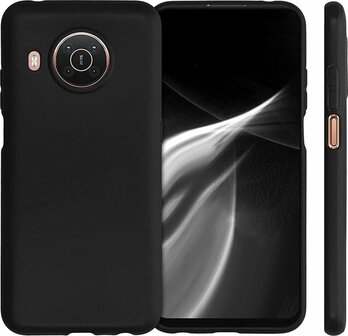 Nokia X20 - Back Cover &amp;amp; 2x Glas - Zwart