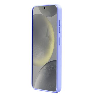 Samsung S25 - Paars - Camera Siliconen MagSafe Back Cover