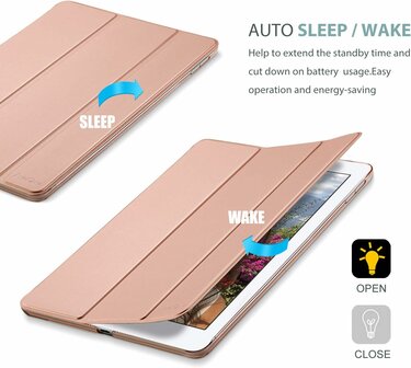 iPad Air 11 - Air 10.9 - Roze - Smart Cover