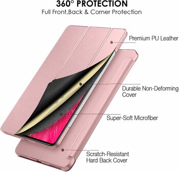 iPad Air 11 - Air 10.9 - Roze - Smart Cover