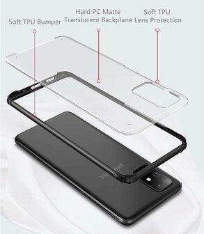 Samsung S20 Plus - Multi Protective Back Cover - Zwart