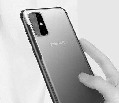 Samsung S20 Plus - Multi Protective Back Cover - Zwart