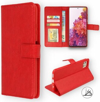 Oppo A16 &amp;amp; A16S - Book Case - Rood