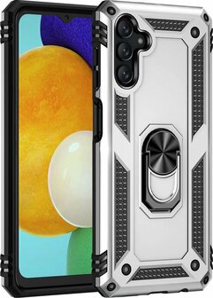 Samsung M23 Grijs - Armor met Kickstand Ring