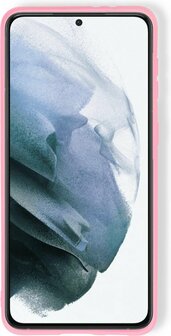 Samsung S21 Plus - Siliconen Back Cover - Roze