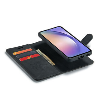 Samsung S25 - Charcoal Gray - 2 in 1 Book Case