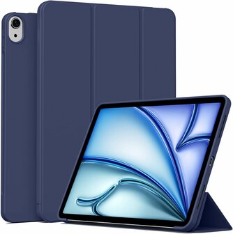 iPad Air 11 - Air 10.9 - Donker Blauw - Smart Cover