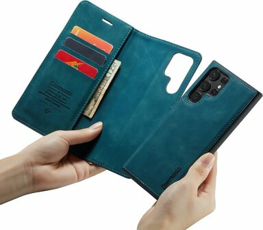 Samsung S22 Ultra Emerald Green - 2 in 1 Book Cover