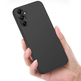 A05s - Back Cover &amp;amp; 2x Glas - Zwart