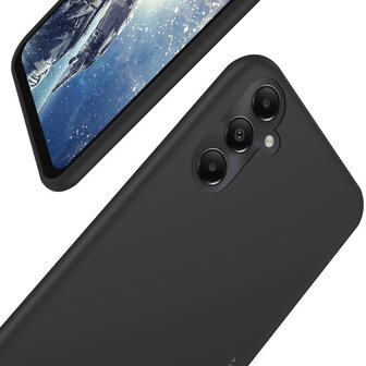 A05s - Back Cover &amp;amp; 2x Glas - Zwart
