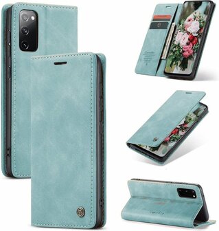 Samsung S20 FE Aqua Blue - Book Case