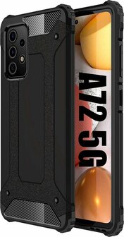 Samsung A72 Zwart - Anti Shock Armor
