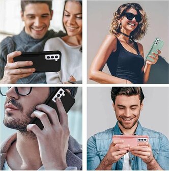 Samsung S21 Plus Zwart - Heavy Duty Armor