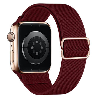 Hoco Fashion WA 04 Watch Bandje - Geschikt voor Watch - 38MM / 40MM / 41MM - Rood